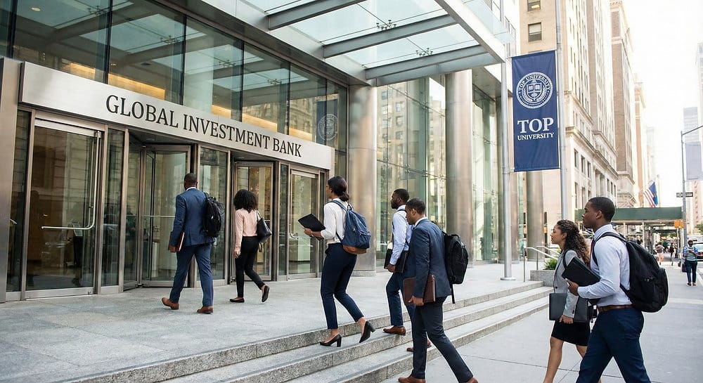 These Wall Streeters didn’t go to target schools. A $7,000 course helped them reach the big leagues.