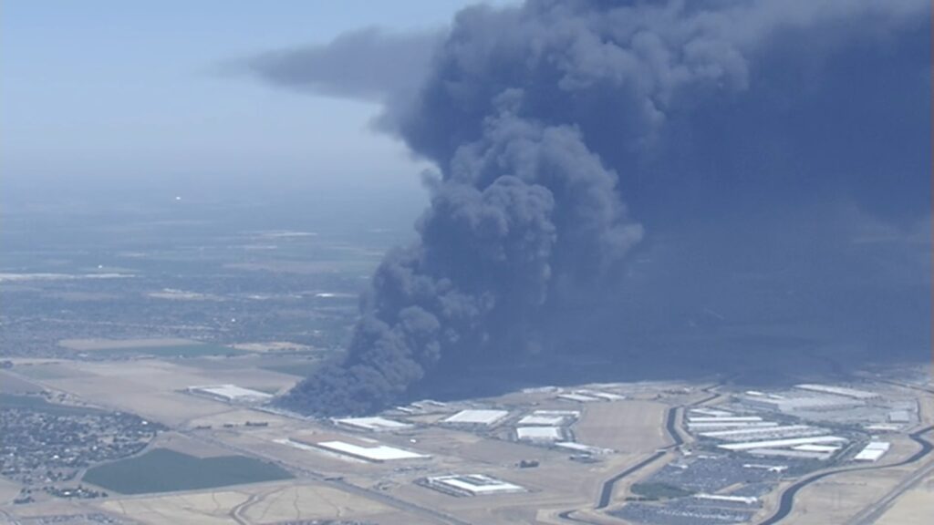 Tracy warehouse fire