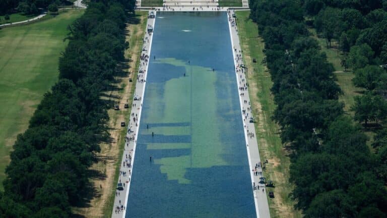 lincoln memorial reflecting pool