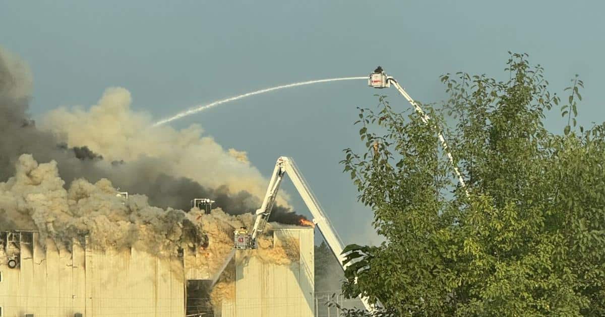 Agri Star plant fire