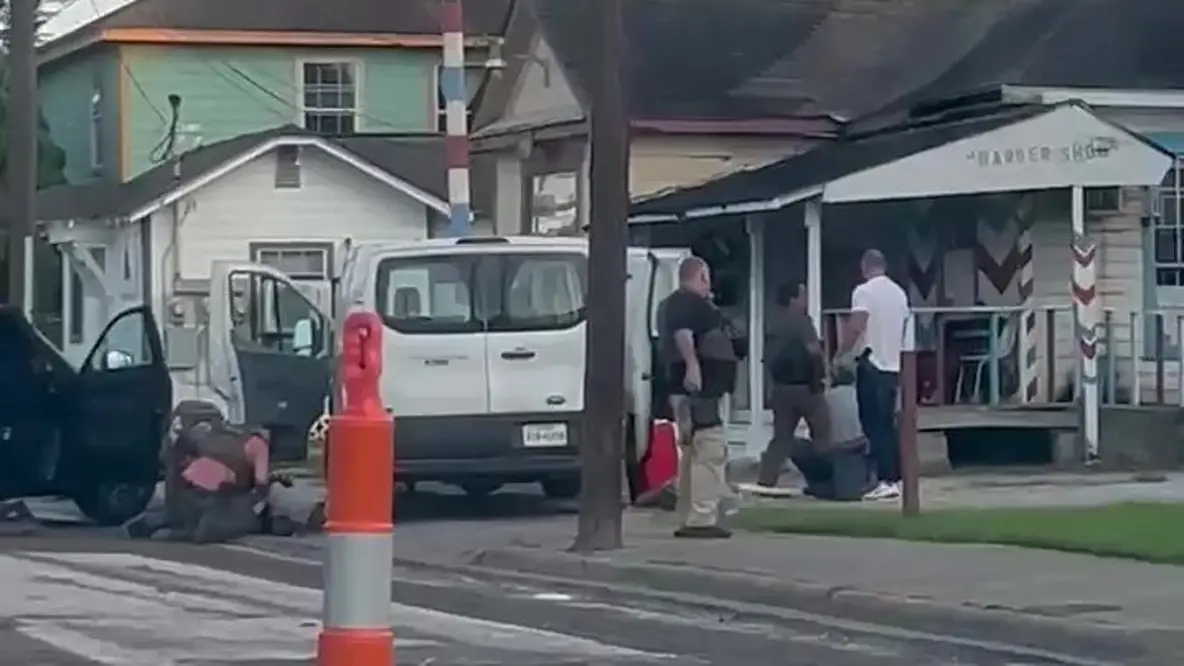 ICE agent shooting in Houston