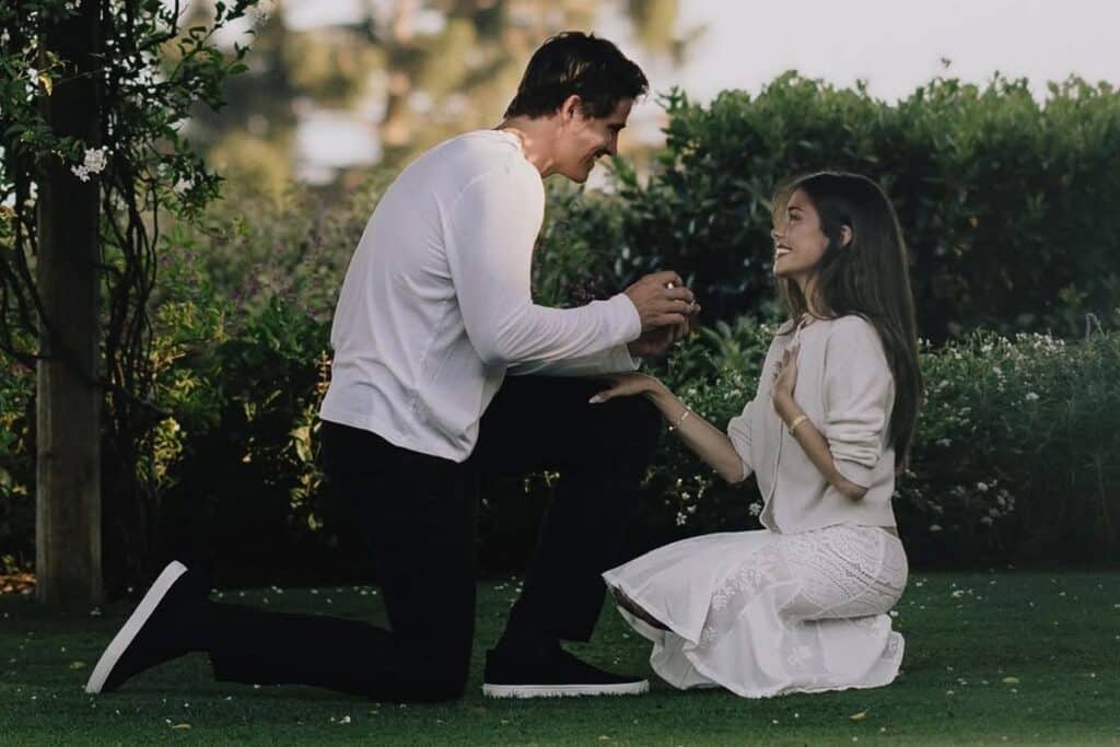Justin Herbert, Madison Beer engagement