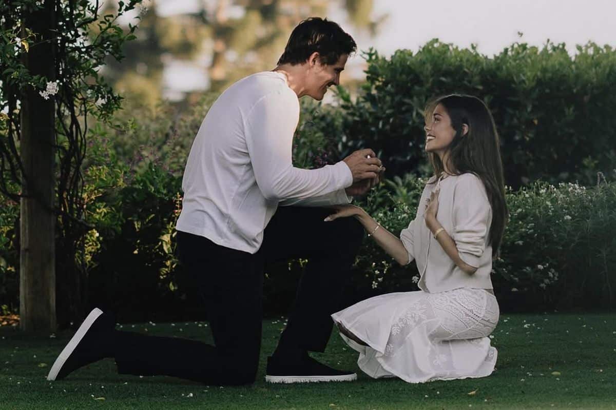 Justin Herbert, Madison Beer engagement