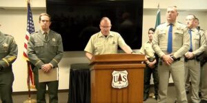 US Forest Service hostage California