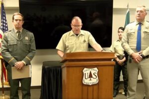 US Forest Service hostage California