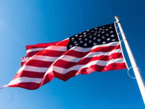 flag etiquette for the fourth