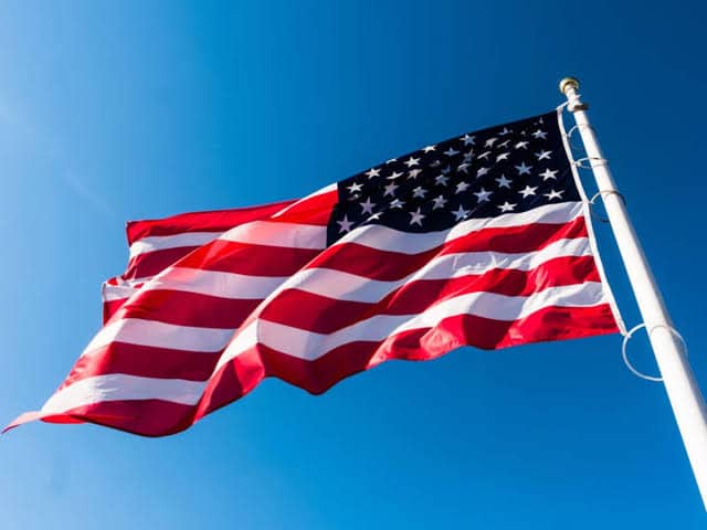 flag etiquette for the fourth