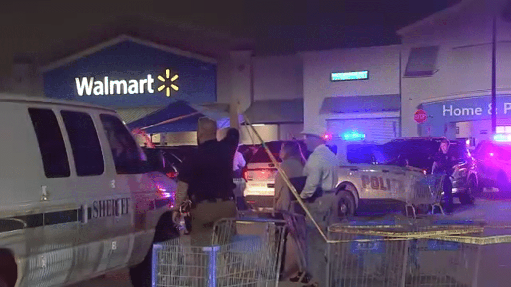 walmart parking shooting