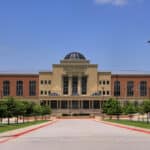 Collin County Courthouse where Karmelo Anthony’s new-trial hearing was held.