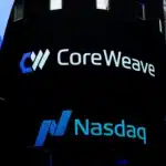 CoreWeave stock rise