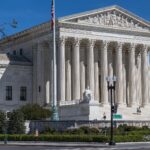 The U.S. Supreme Court building, where justices denied Trump’s rehearing petition in the E. Jean Carroll case