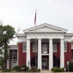 Historic Wilcox County Courthouse in Camden, Alabama