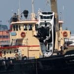 boat capsizes in New York Harbor