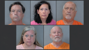 Five people arrested in the Pawleys Island Community Church investigation.
