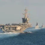sailors jumping overboard