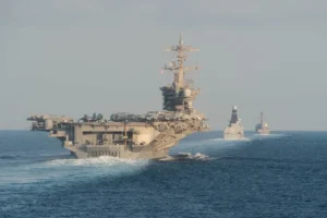 sailors jumping overboard