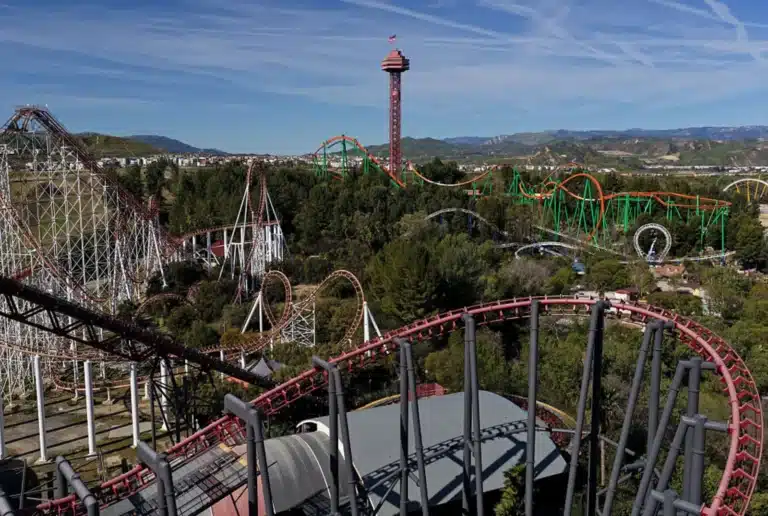 six flags roller coaster brain injury