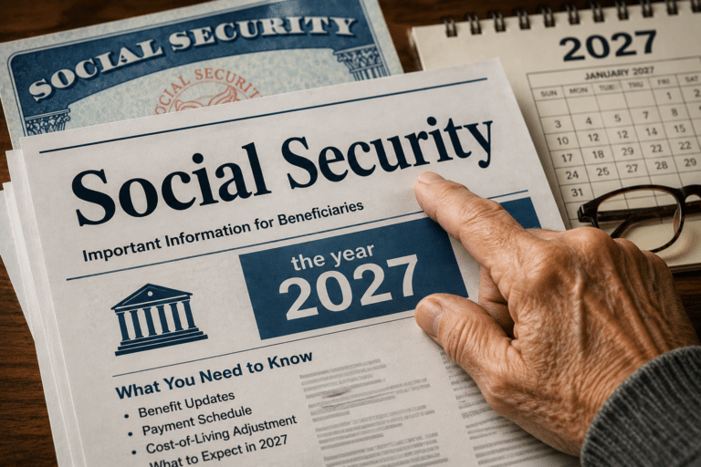 Social Security 2027 retiree benefits and cost-of-living adjustment