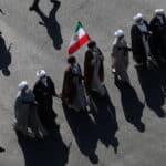 Military march in Tehran