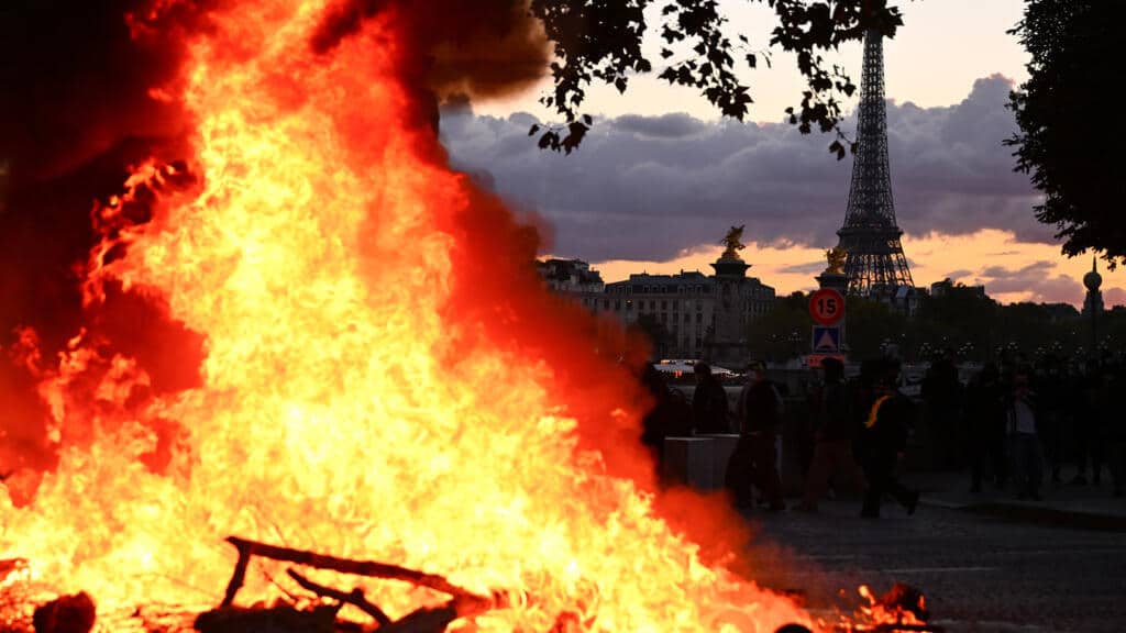Protests in Paris