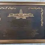 capitol police plaque lawsuit dismissal