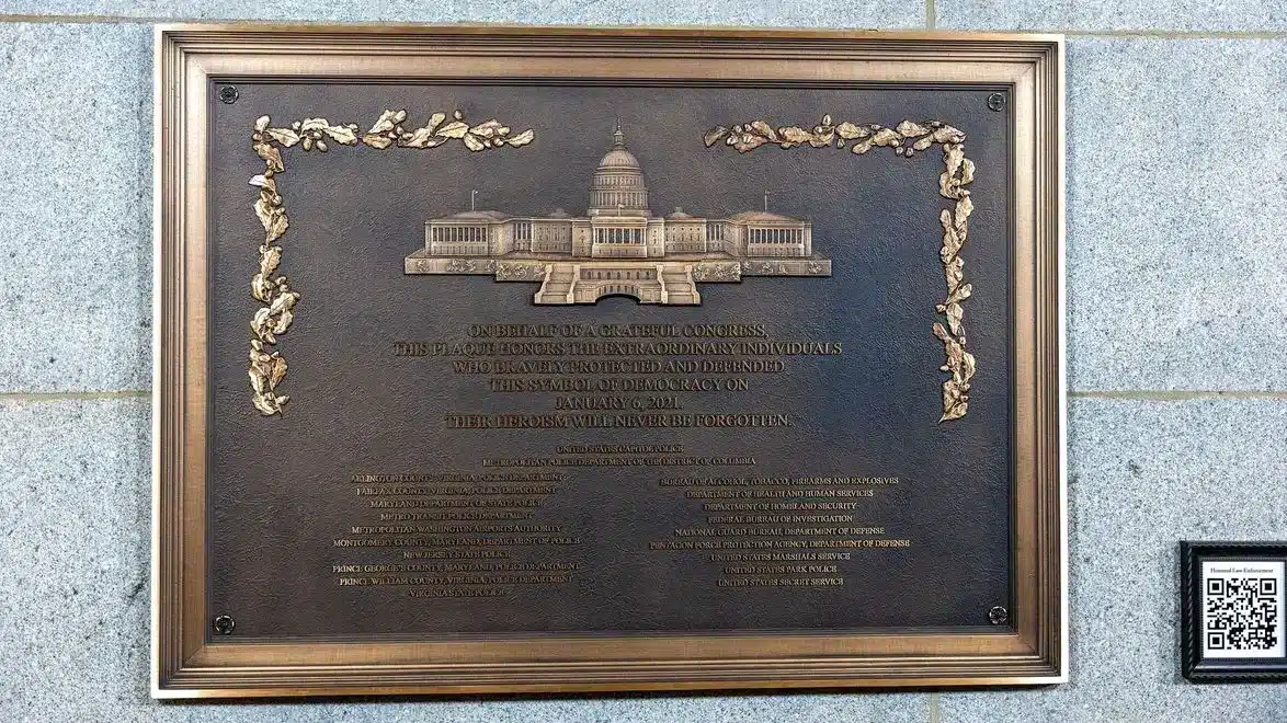 Federal Court Dismisses Capitol Police Plaque Lawsuit