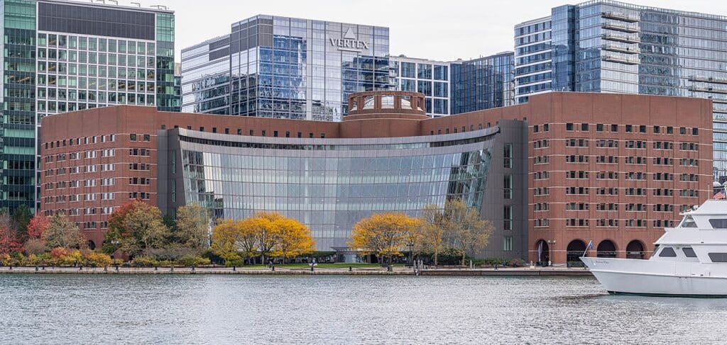 John Joseph Moakley United States Courthouse on Boston’s waterfront.