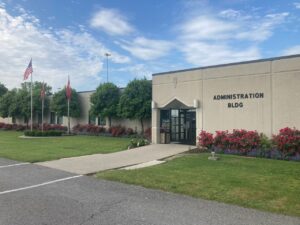 Administration building at Riverbend Maximum Security Institution in Nashville, Tennessee.